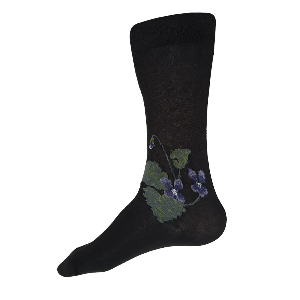 VIOLET socks (M/L) – black